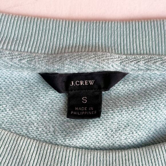 J. Crew Dove Heart Sweatshirt in original cotton terry - Picture 3 of 5